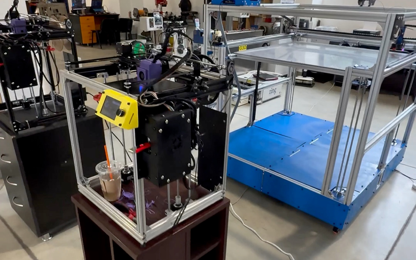 G3D machines in the workshop